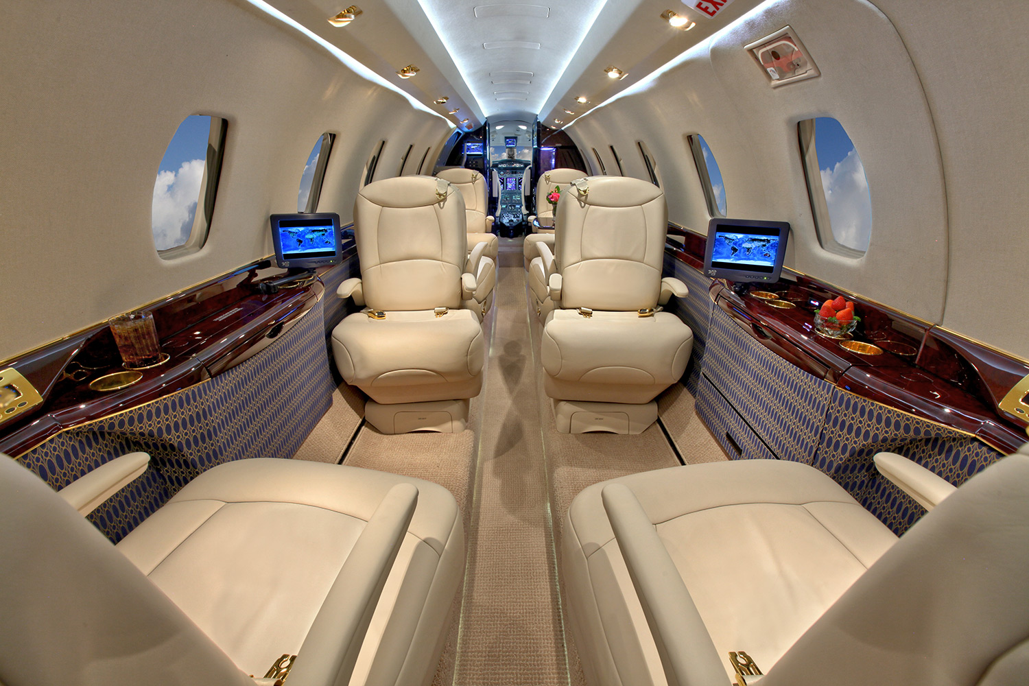 volo privato sul Cessna Citation X